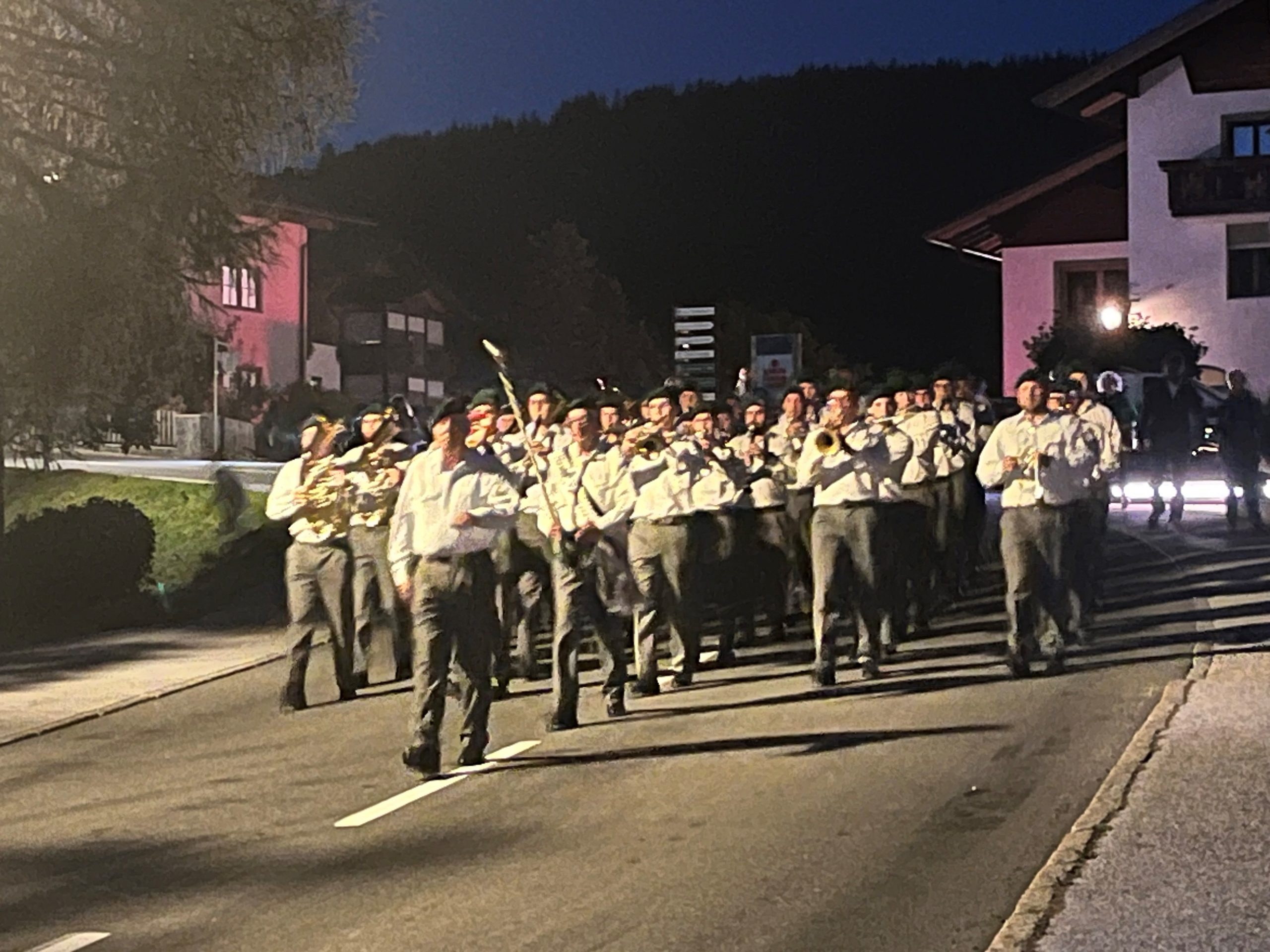 Bezirkskonzert der Militärmusik Tirol am 27. September 2023 in Oberau